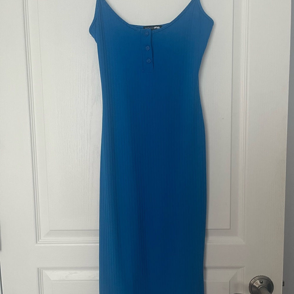 Fashion Nova blue Dress